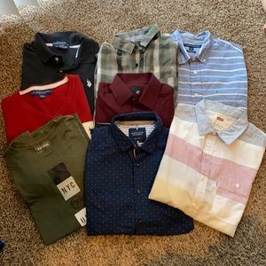 Men’s clothing lot, size M